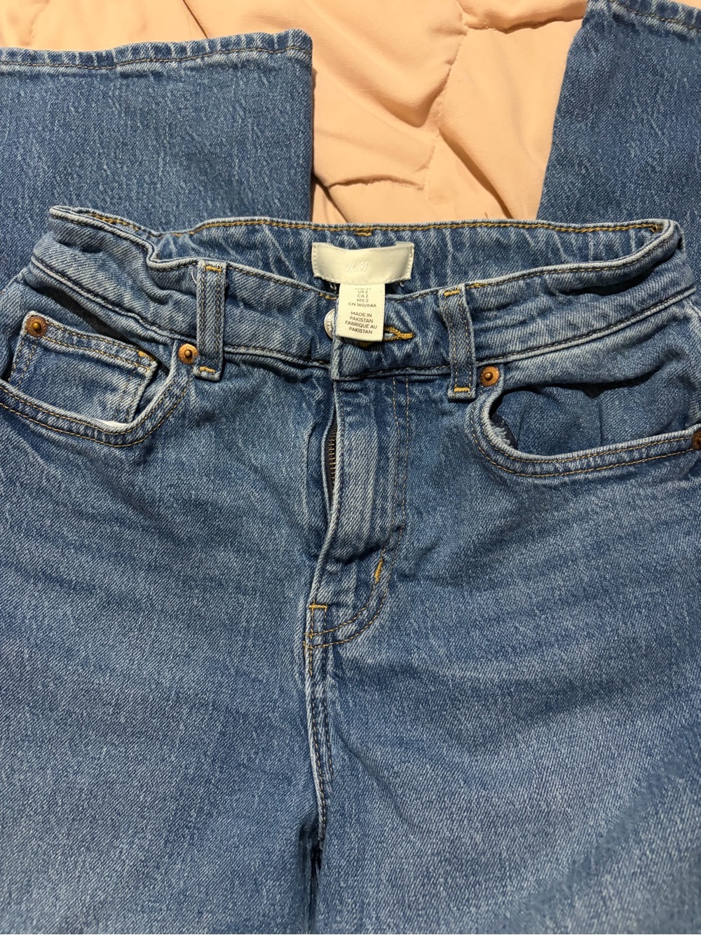 H&M Light Blue High-Rise Women's Jeans